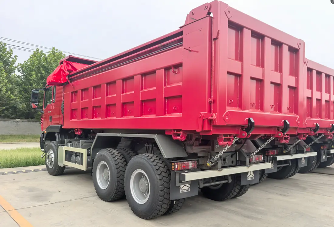 Second Hand Howo TX 6X4 Tipper Truck With Tarp-1