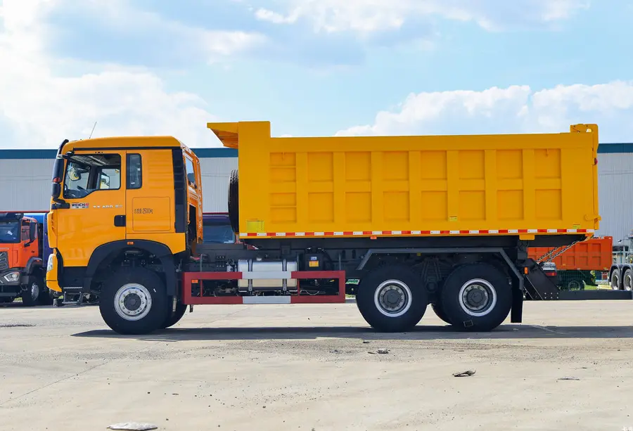 Second Hand Howo TX 6×4 Tipper Truck-1