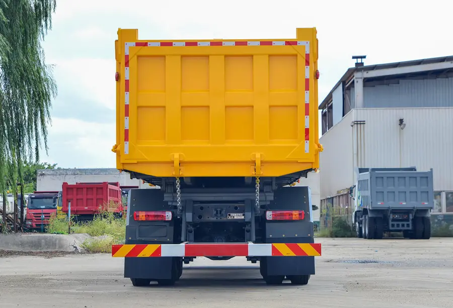 Second Hand Howo TX 6×4 Tipper Truck-3