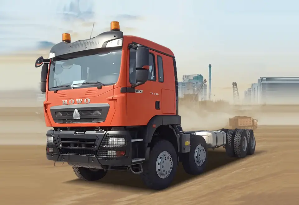 Sinotruck How TX Flatbed Cargo Truck