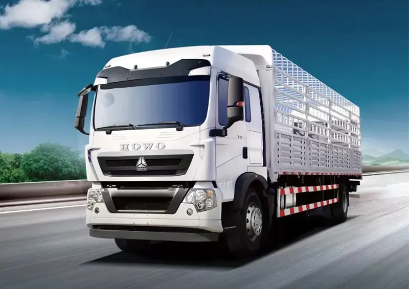 Sinotruck Howo TX 4×2 Box Cargo Truck-3