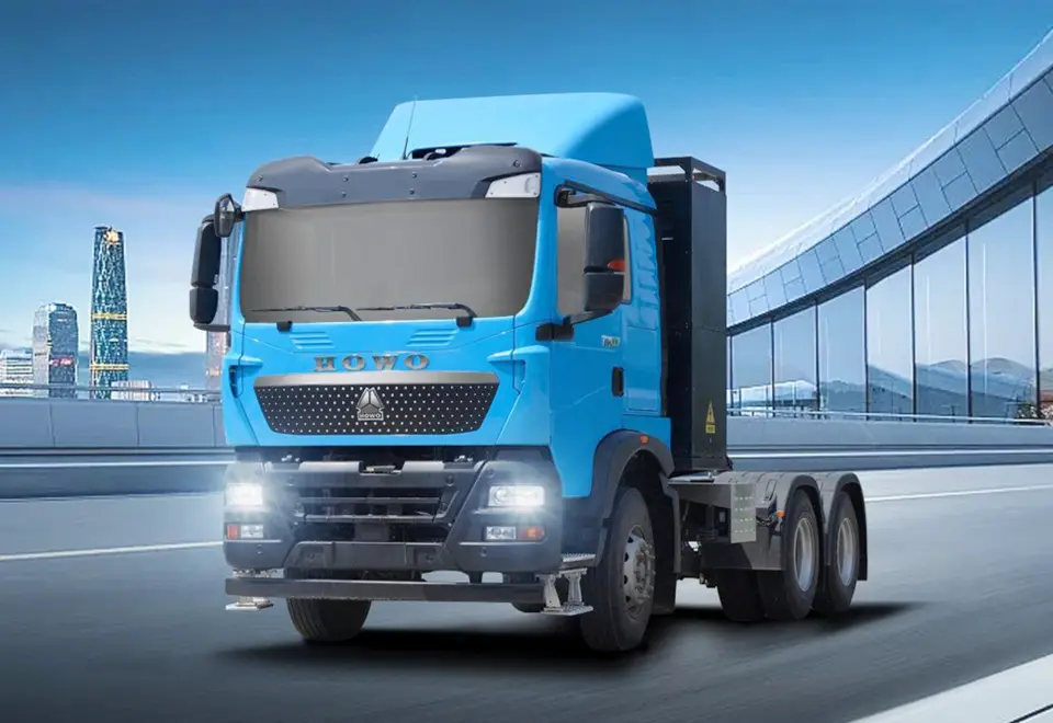 Sinotruck Howo TX 6X4 Electrical Prime Mover Tractor Truck