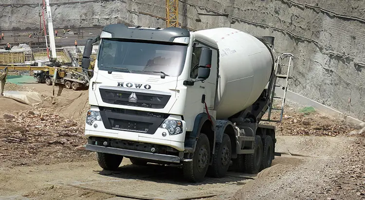 Sinotruk HOWO TX 8X4 Concrete Mixer Truck3
