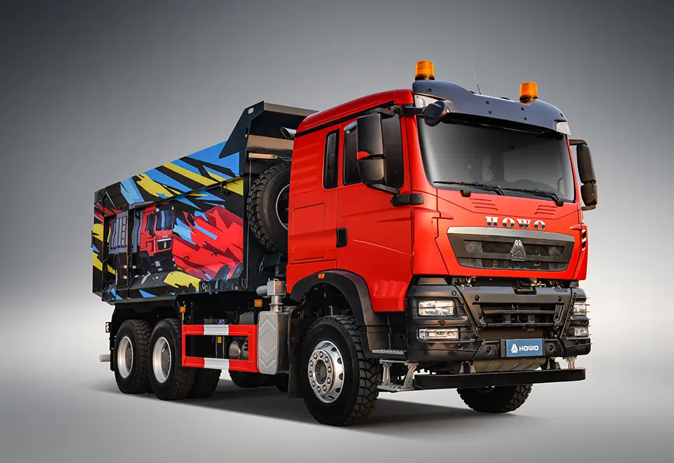 Sinotruk Howo TX 6×4 Tipper Truck (3)