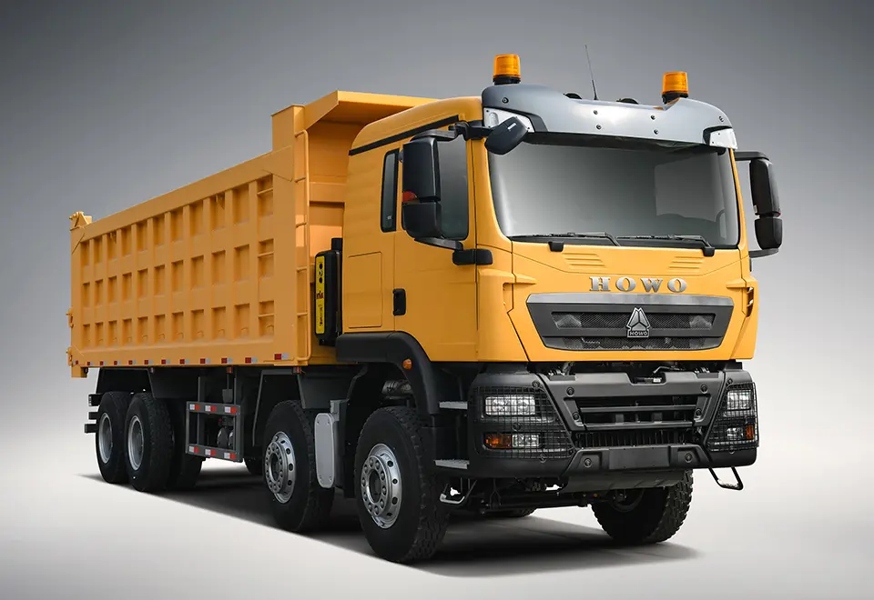 Sinotruk Howo Tx 8×4 Dump Truck (2)