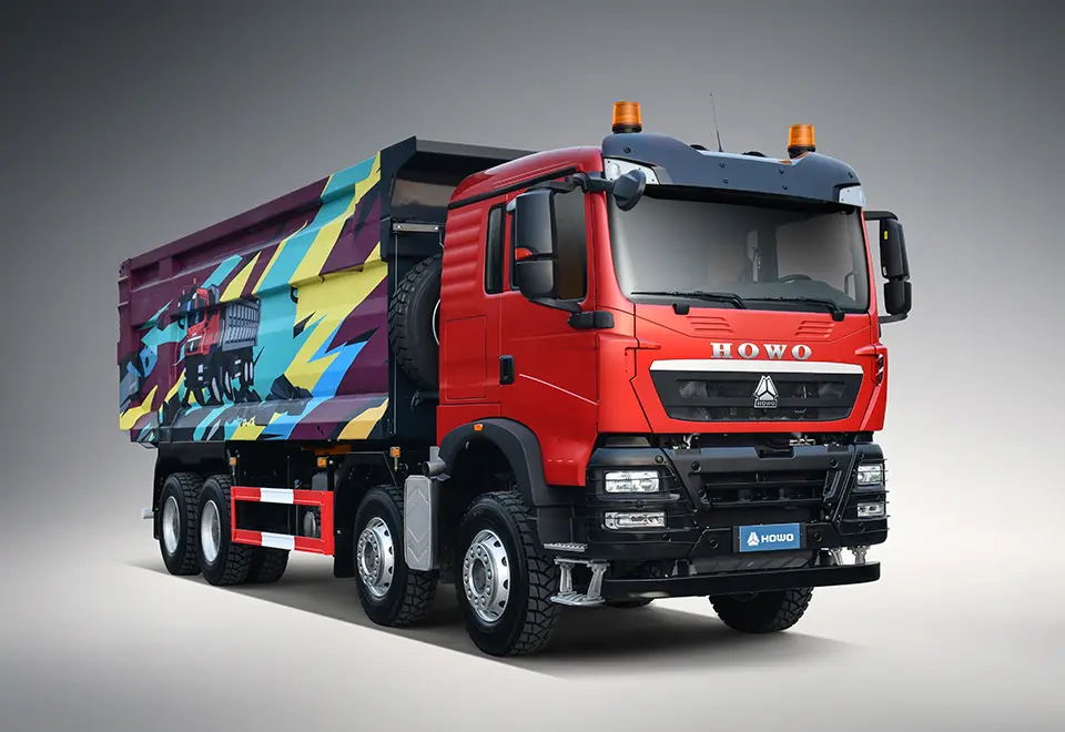 Sinotruk TX 8×4 Dump Truck (5)