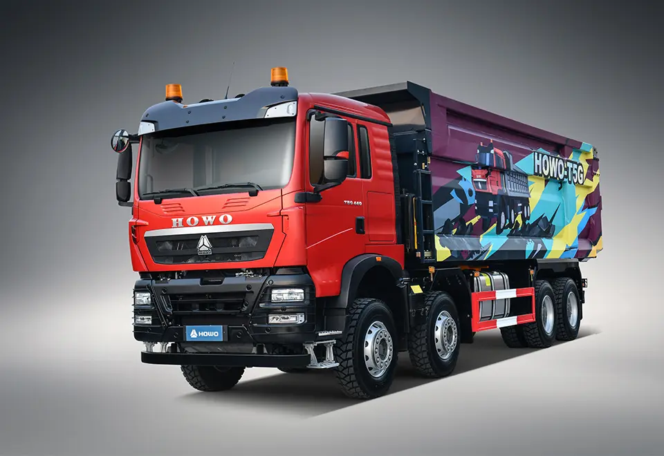 Sinotruk TX 8×4 Dump Truck (8)