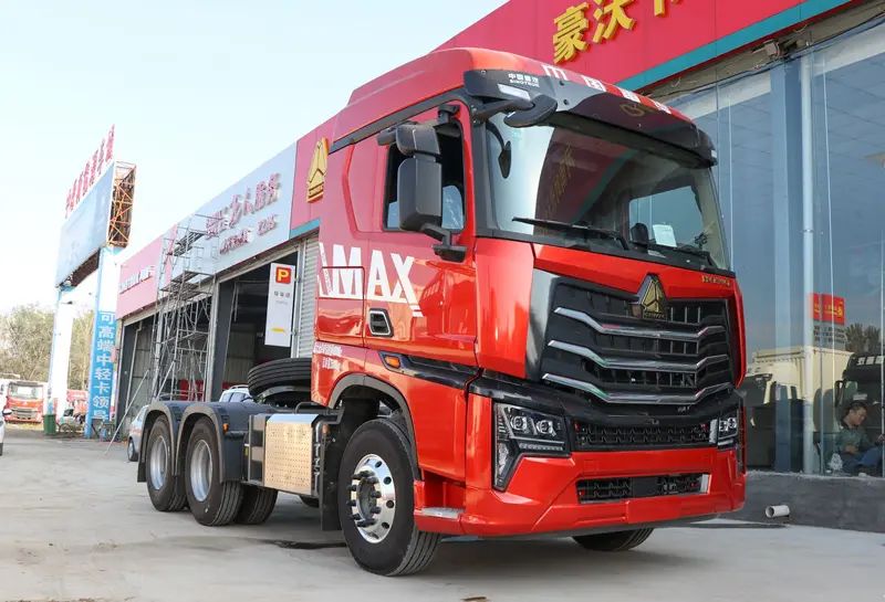 Used Sinotruck Howo MAX 6×4 Tractor Head-2