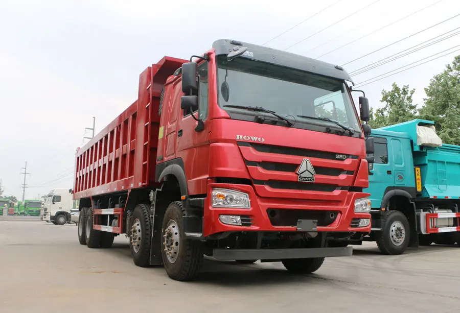 Used Sinotruk Howo-7 8×4 Tipper Truck-3
