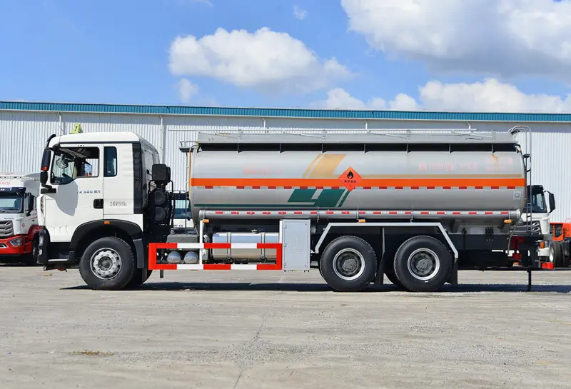 Used Sinotruk Howo Fuel Tanker Truck-2