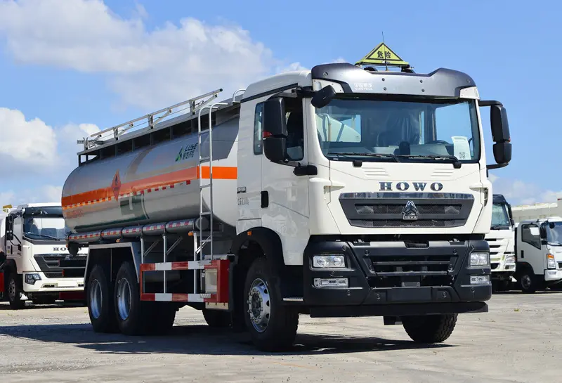 Used Sinotruk Howo Fuel Tanker Truck-4
