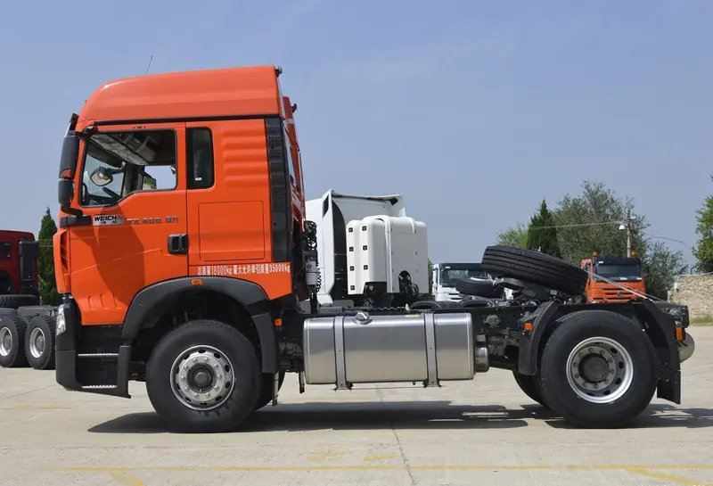 Used china Howo TX 4×2 Tractor Truck-1