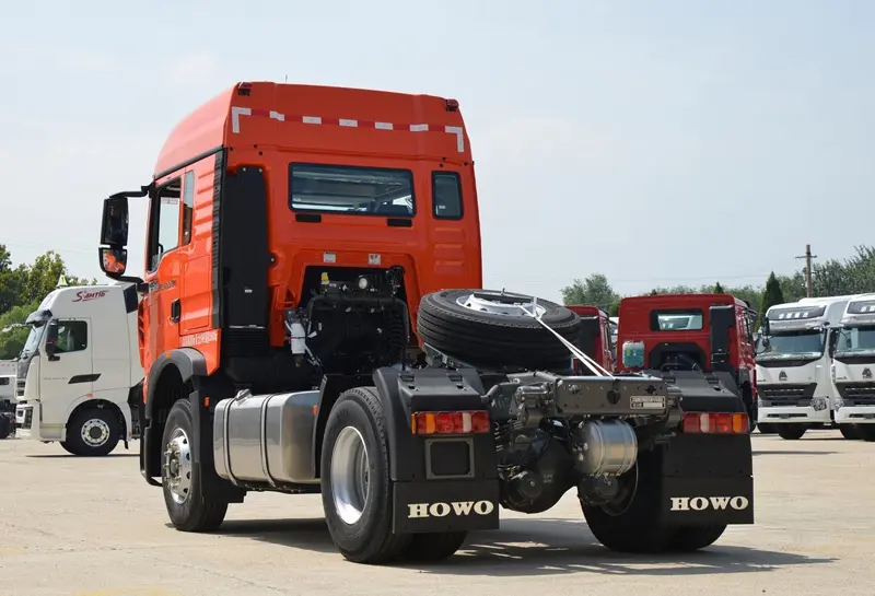 Used china Howo TX 4×2 Tractor Truck-2