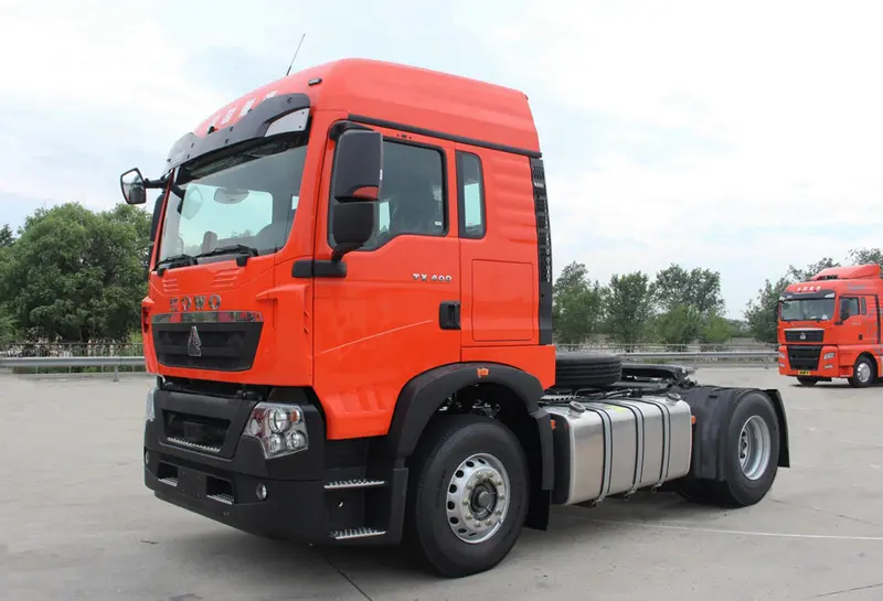 Used china Howo TX 4×2 Tractor Truck