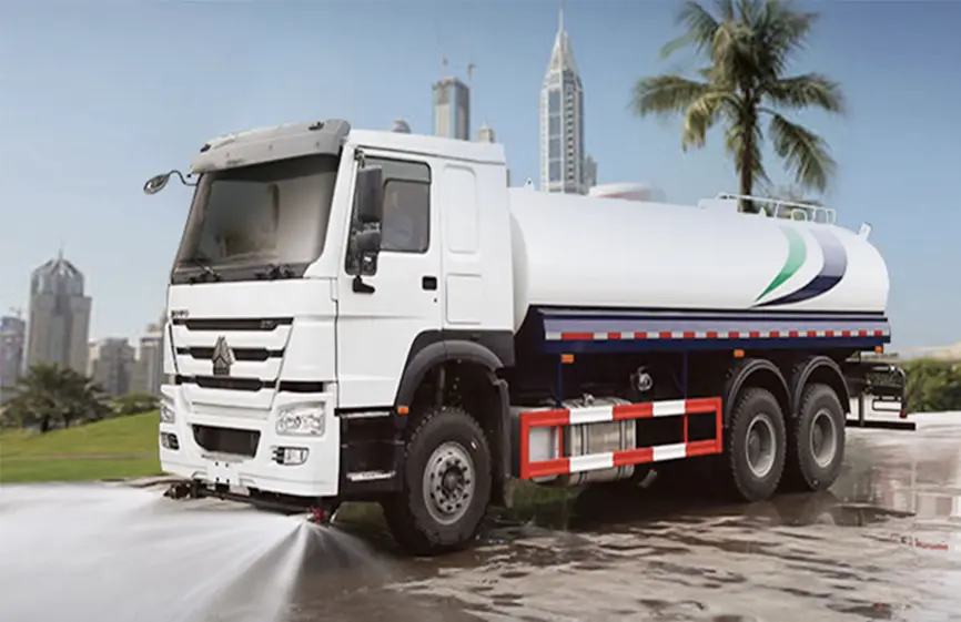 sinotruk howo 7 6×4 Water Truck-3