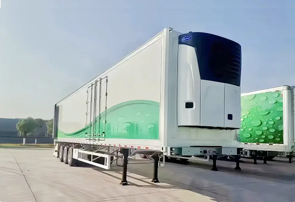 Howo Refrigerated Semi Trailer (3)