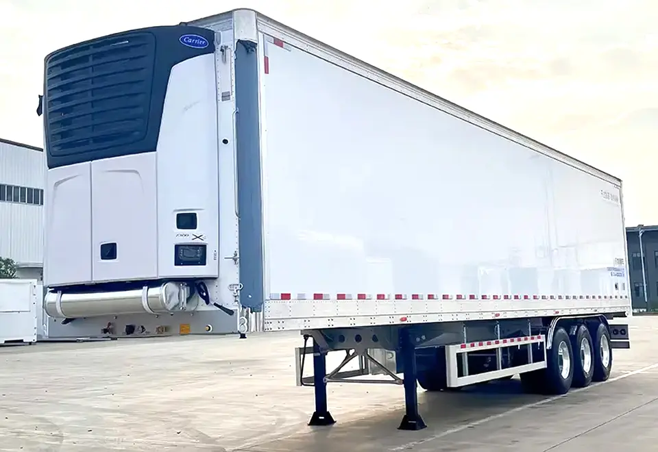Howo Refrigerated Semi Trailer (4)