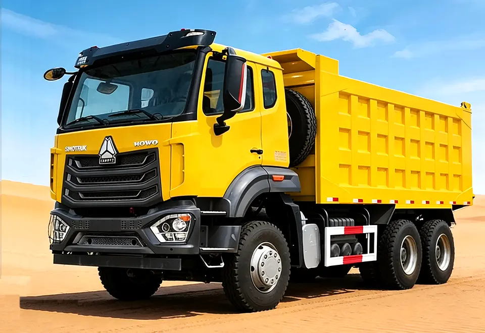 Second Hand Sinotruk Howo NX 6X4 Tipper Truck (1)
