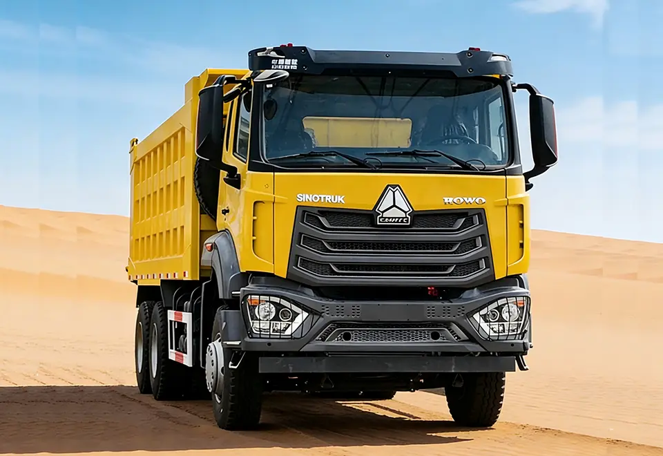 Second Hand Sinotruk Howo NX 6X4 Tipper Truck (2)