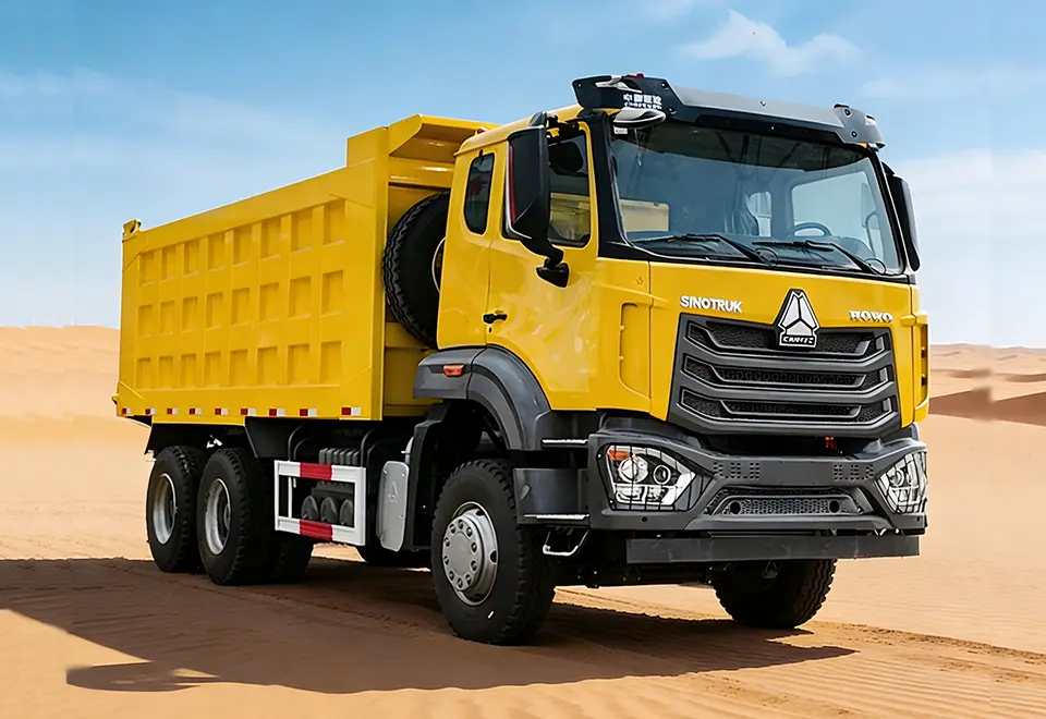 Second Hand Sinotruk Howo NX 6X4 Tipper Truck (3)