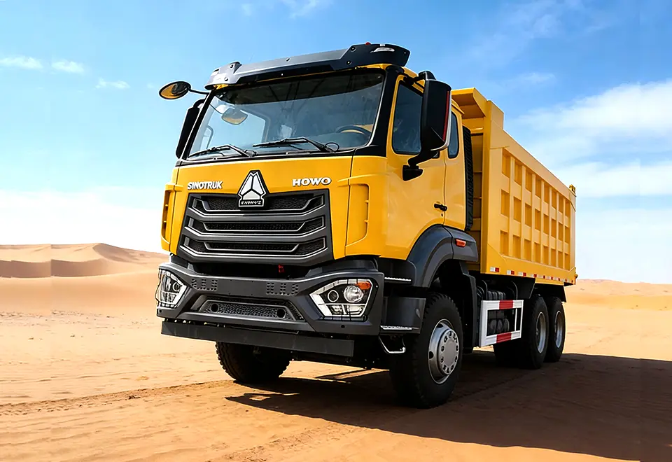 Second Hand Sinotruk Howo NX 6X4 Tipper Truck (4)