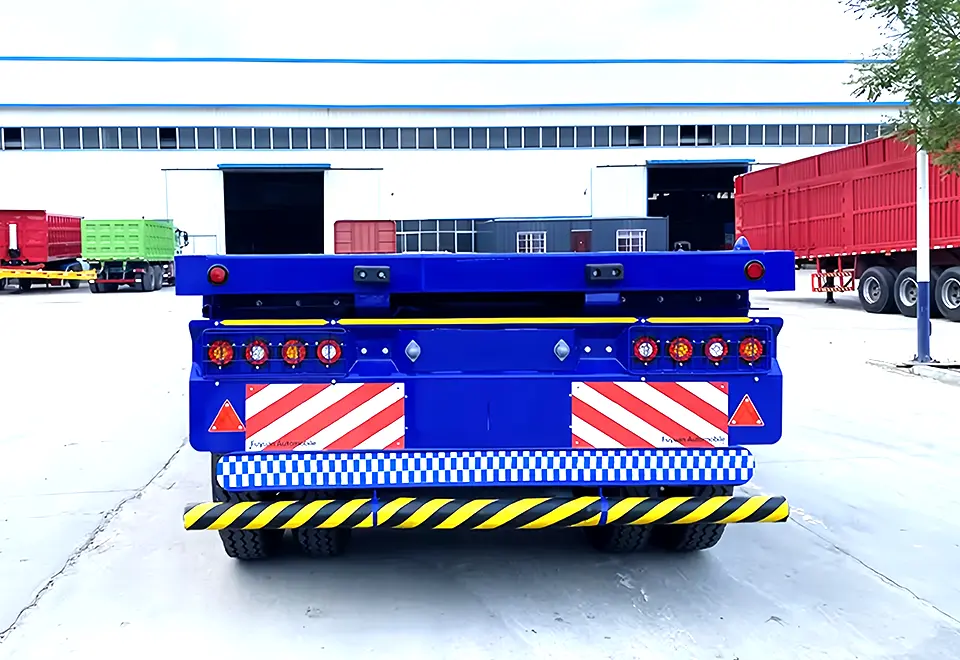 Sinotruck Howo 3 Axle Flatbed Semi Trailer (1)