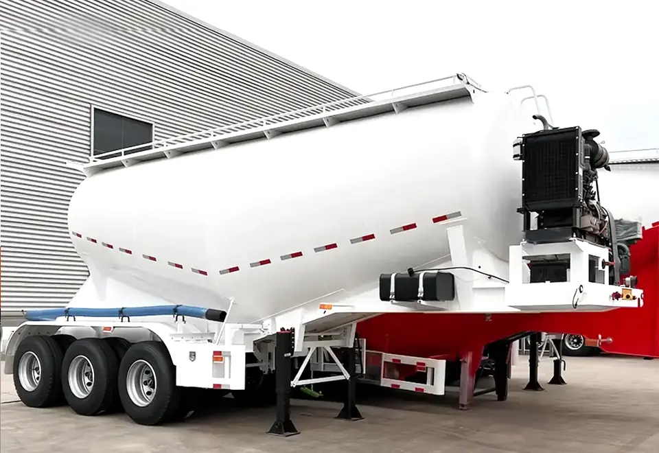 Sinotruck Howo Cement Bulker Semi Trailer (3)