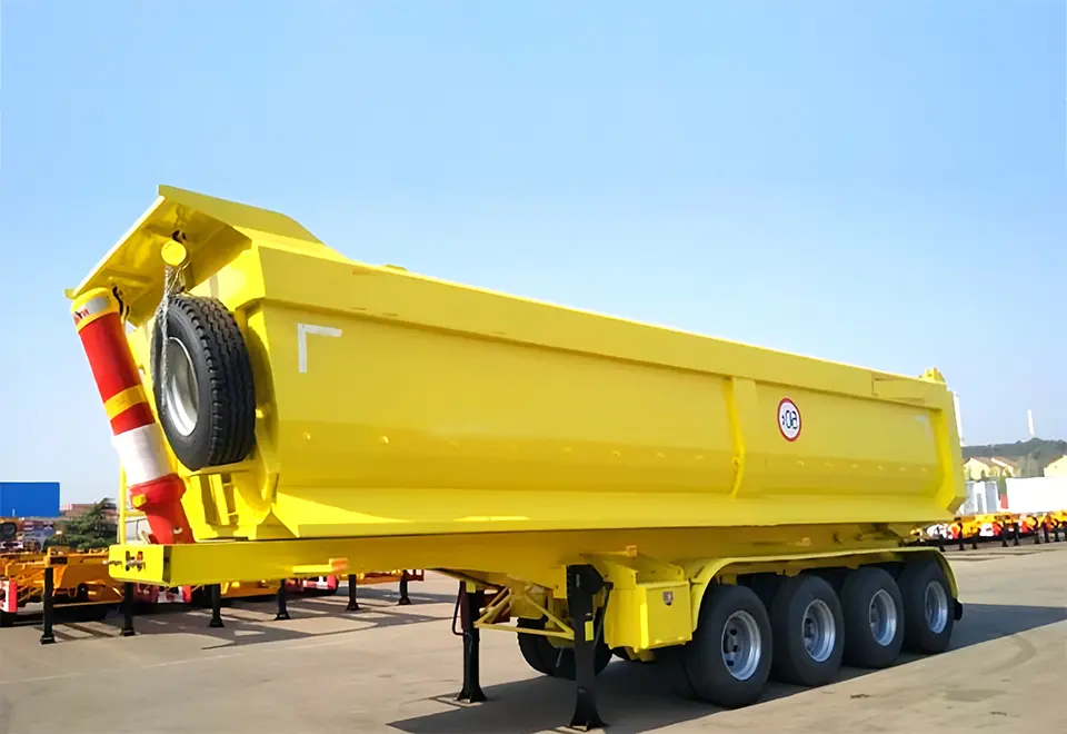 Sinotruck Howo Dump Semi Trailer (3)