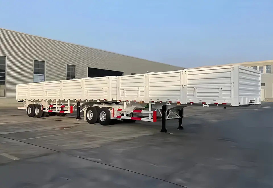 Sinotruck Howo Side Wall Semi Trailer (2)