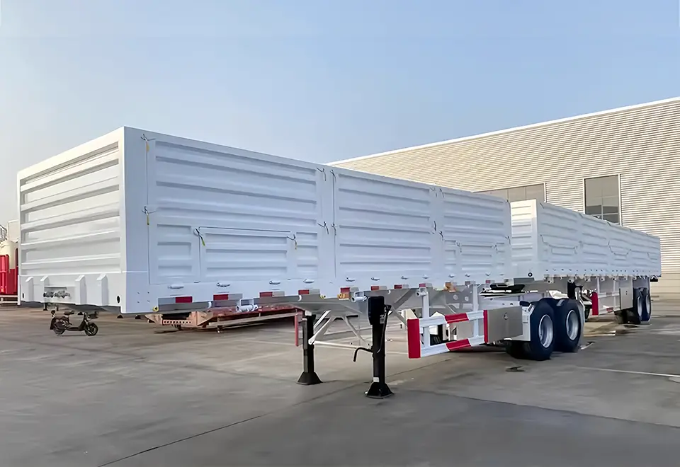 Sinotruck Howo Side Wall Semi Trailer (4)