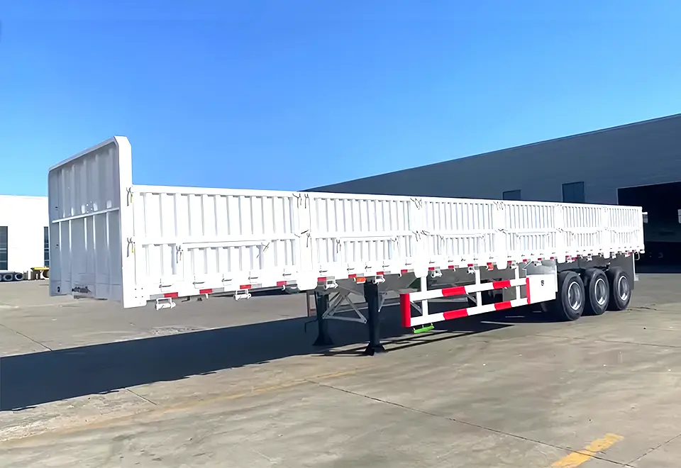 Sinotruck Howo Side Wall Semi Trailer (5)