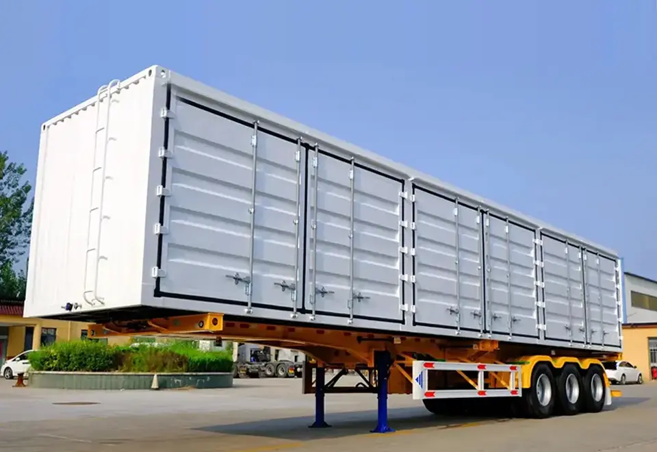 Sinotruck Howo Van Box Semi Trailer (1)