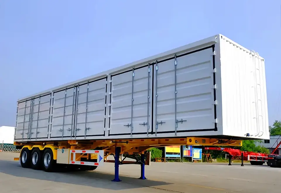 Sinotruck Howo Van Box Semi Trailer (2)