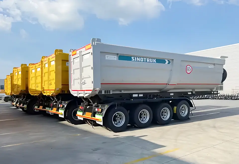 Sinotruk Howo Tipper Semi Trailer (1)