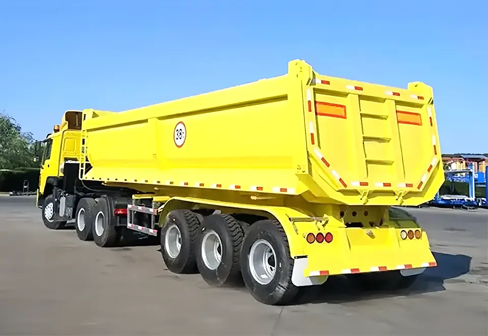 Sinotruk Howo Tipper Semi Trailer (3)