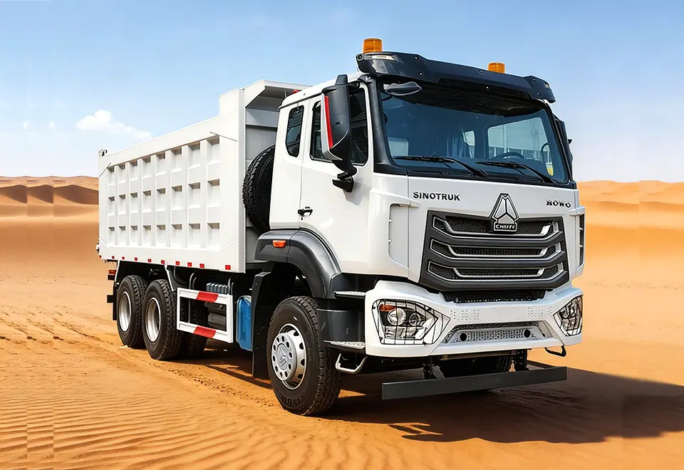 Used Chinese NX 6X4 Dump Trucks For Sale-3