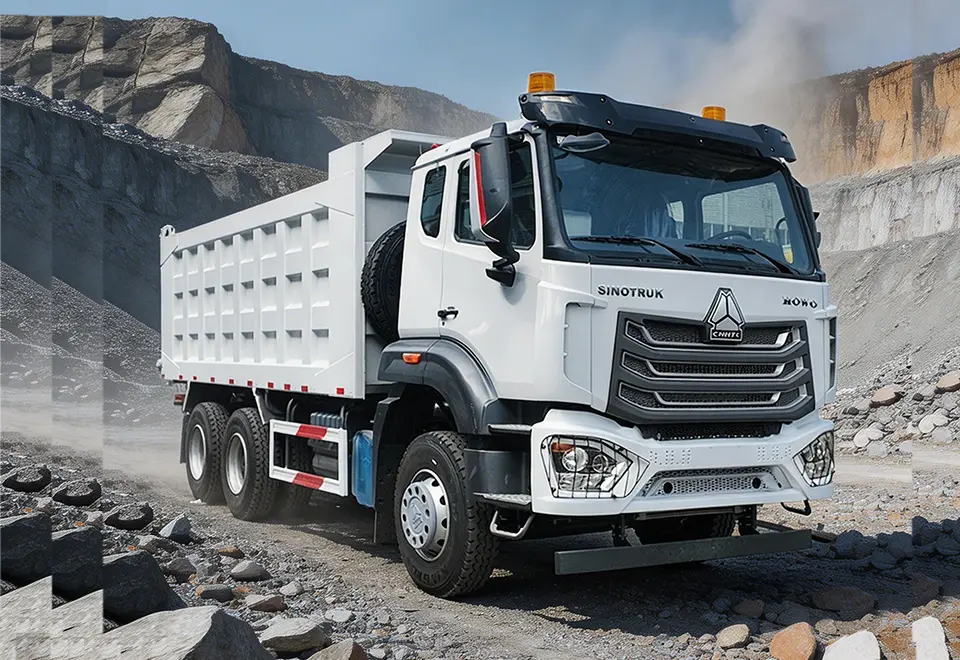 Used Chinese NX 6X4 Dump Trucks For Sale-4