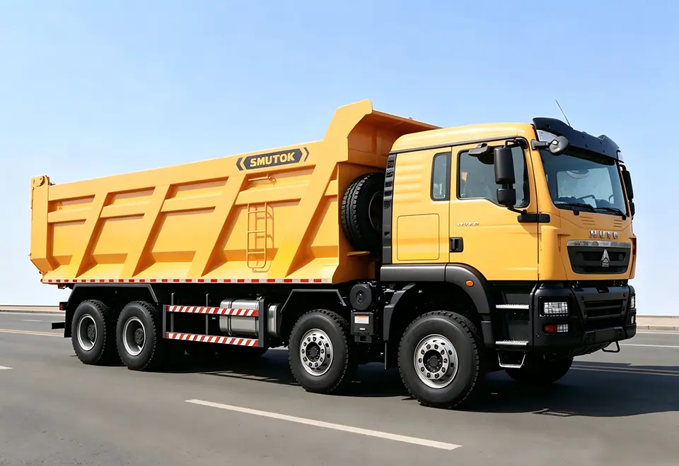 Sinotruk TX 8×4 Tipper Truck (1)