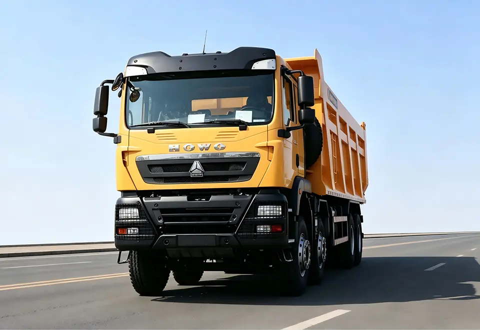 Sinotruk TX 8×4 Tipper Truck (2)
